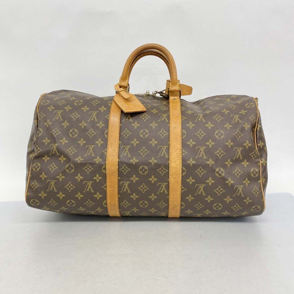 LOUIS VUITTON Brown Monogram Boston Bag - Picture 11 of 11